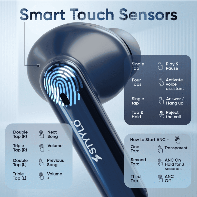 STYYLO TAP CNTRL BLUE